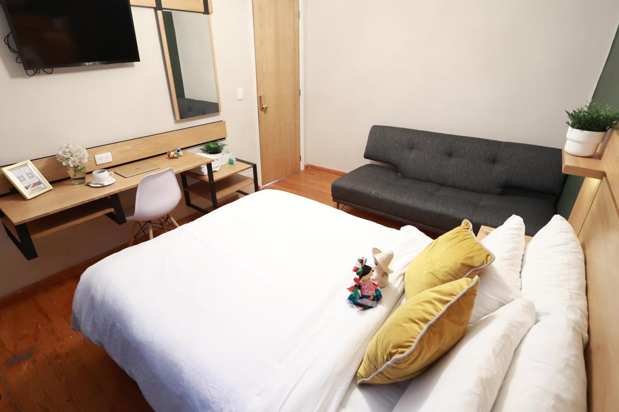 Casa Panuco Bed & Breakfast Kota Meksiko Bagian luar foto